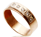 помолвочное кольцо Avangard на заказ SGPP096